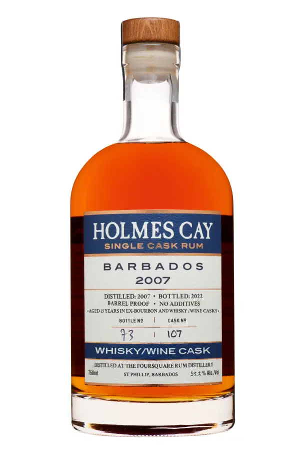 Holmes Cay Barbados 2007 Whisky/Wine Cask Rum 750ml