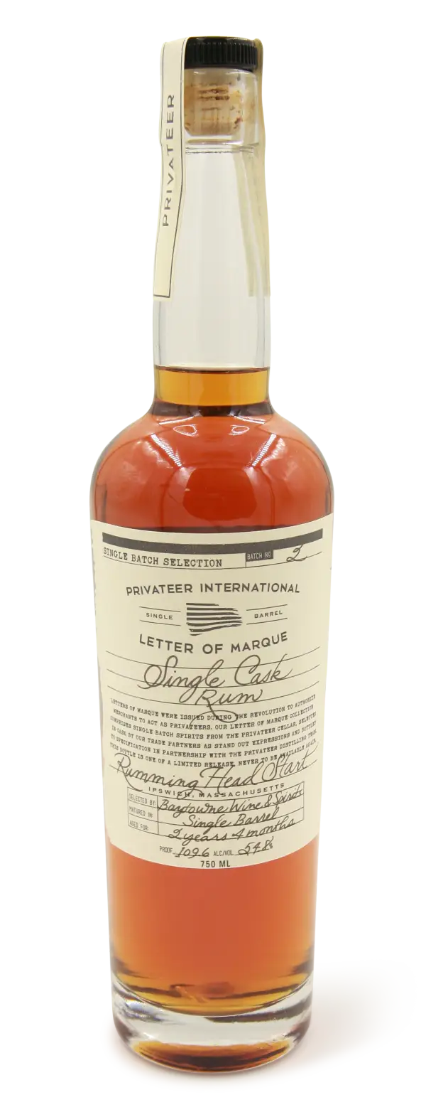 Privateer Rumming Head Start 750ml