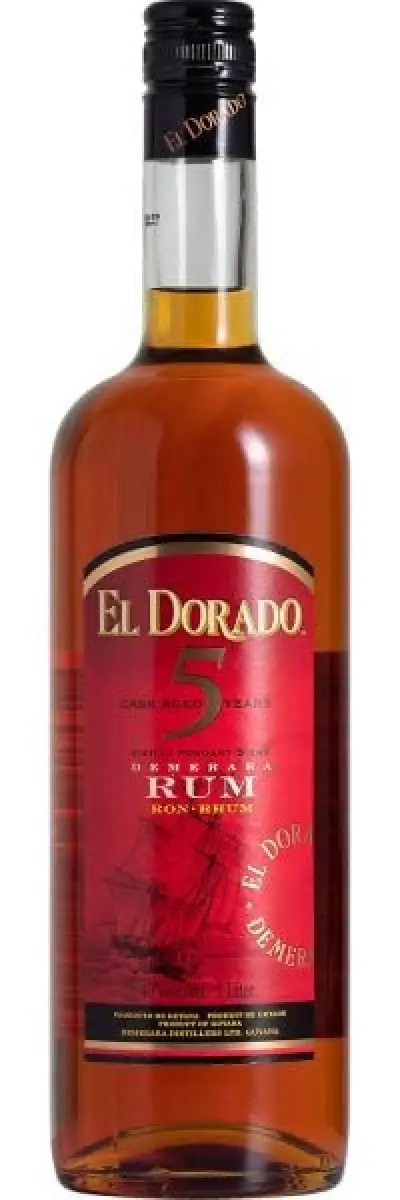 El Dorado 5 Year Cask Aged Rum 1L