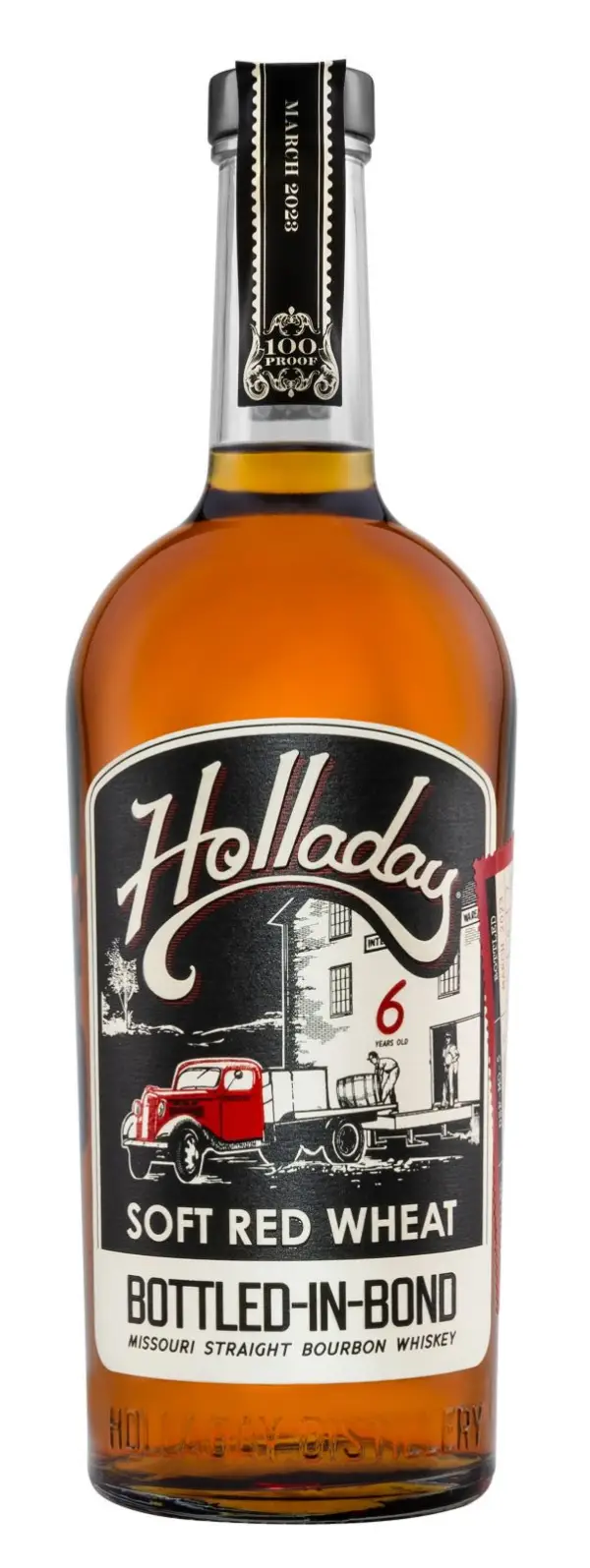 Ben Holladay Soft Red Wheat Bottled-In-Bond Bourbon 750ml