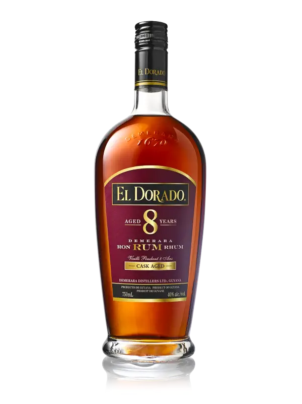El Dorado 8 Year Old Cask Aged Rum 1L