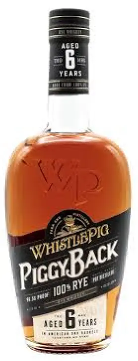 WhistlePig PiggyBack 100 Proof 6 Year Rye Whiskey 750ml