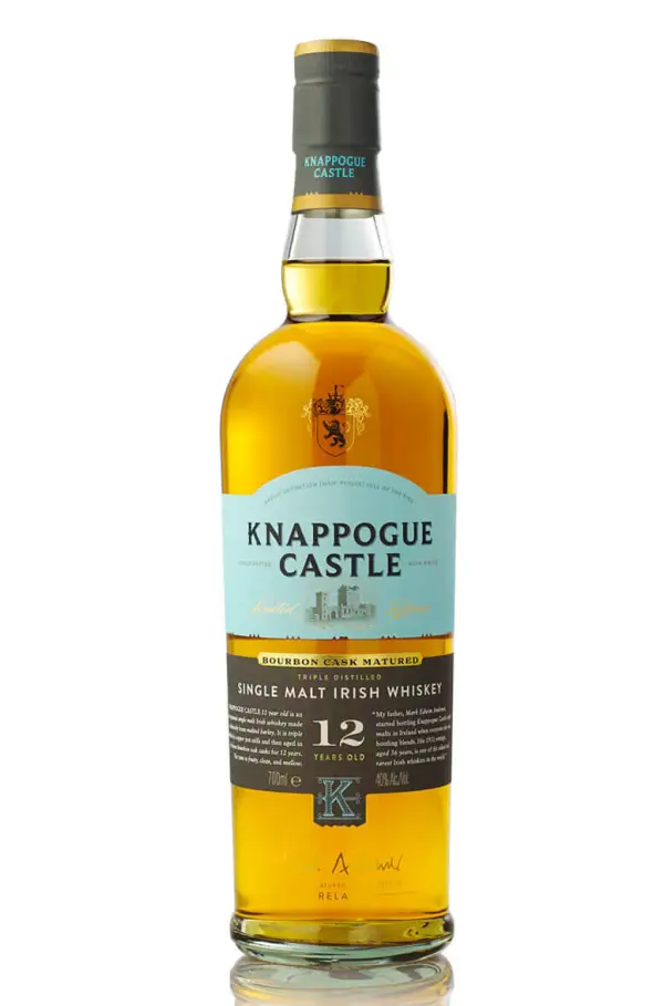 Knappogue Castle 12 Year Old Single Malt Irish Whiskey 750ml