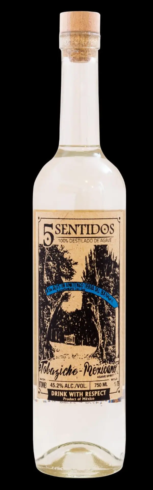 Cinco Sentidos Tobaziche Mexicano 750ml