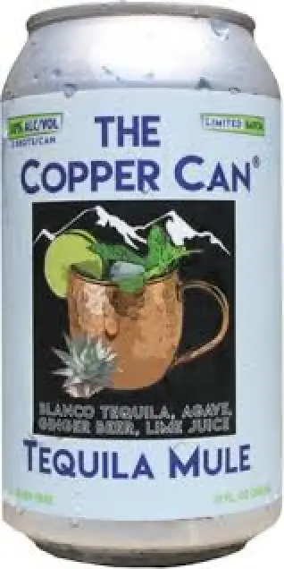 The Copper Can Tequila Mule 4 x 12oz