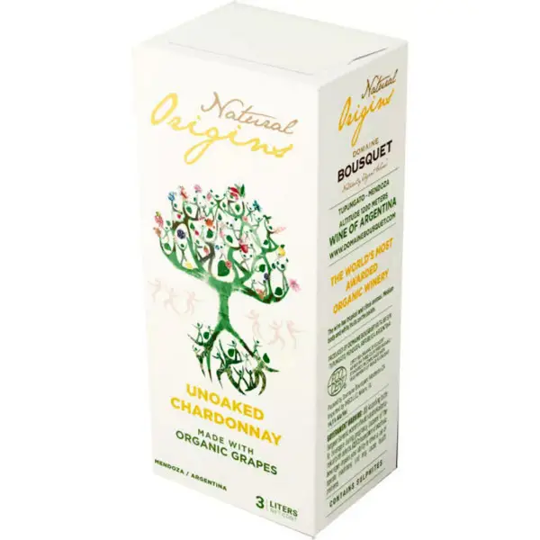 Natural Origins Organic Unoaked Chardonnay 750ml