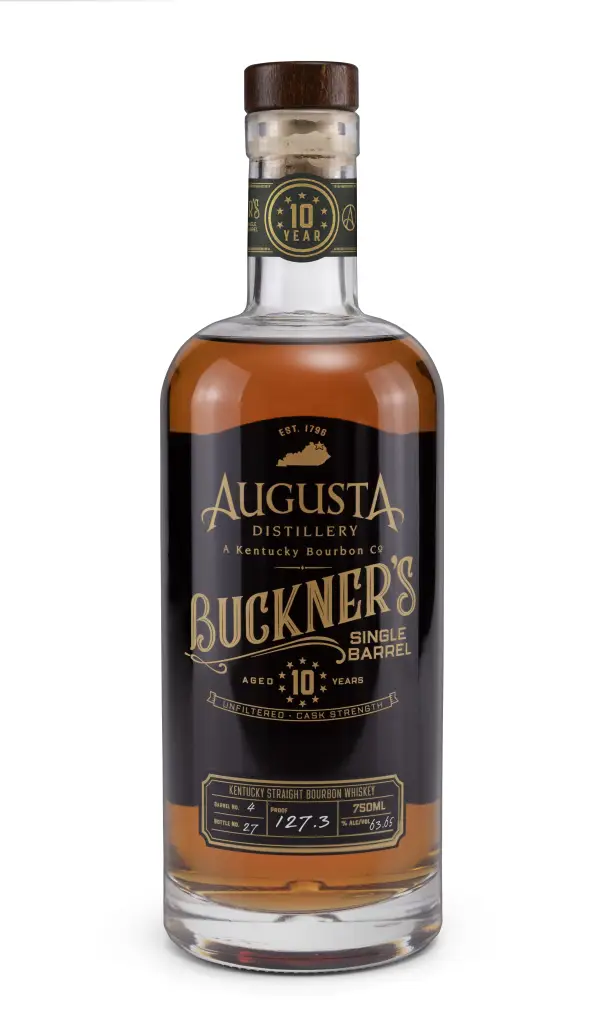Augusta Distillery Buckner's 10 Year Single Barrel Cask Strength Bourbon 750ml