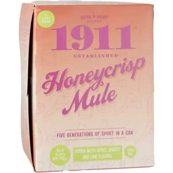 1911 Honeycrisp Mule 4-Pack 12oz Cans