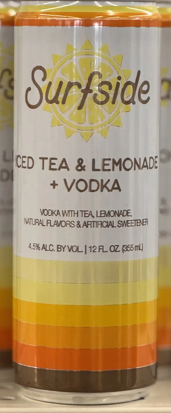 Surfside Iced Tea & Lemonade Vodka 355ml