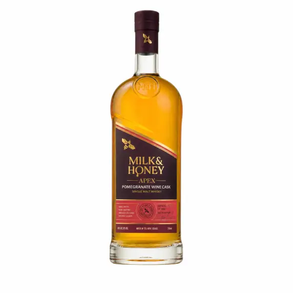 Milk & Honey Apex Pomegranate Wine Cask Single Malt Whisky 750ml