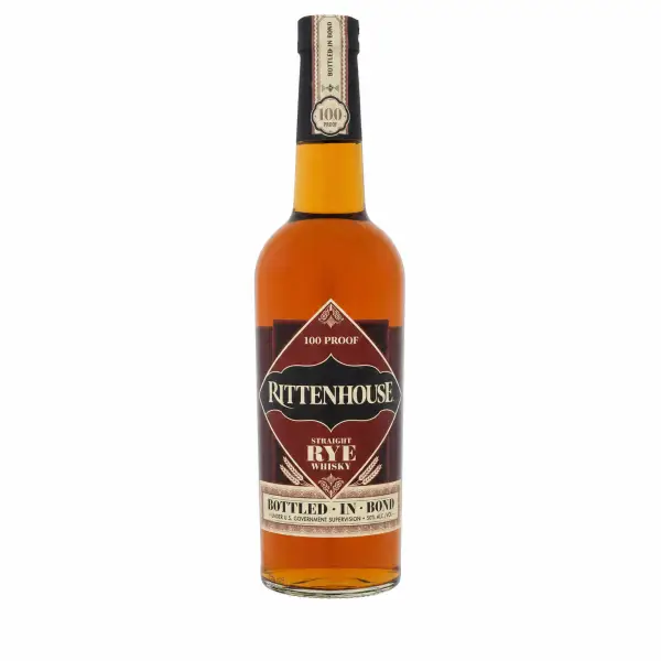 Rittenhouse Rye Bottled In Bond Straight Rye Whiskey 750ml