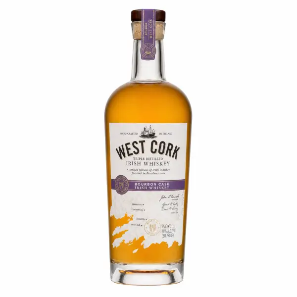 West Cork Bourbon Cask Irish Whiskey 750ml