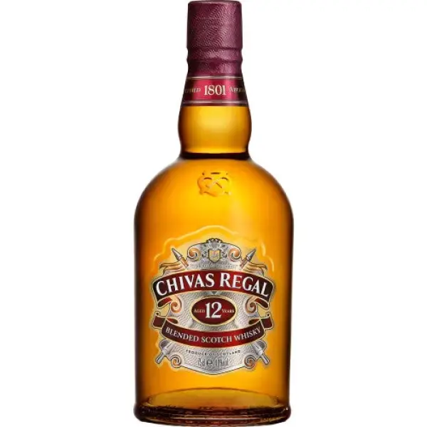 Chivas Regal 12 Year Old Blended Scotch Whisky 750ml