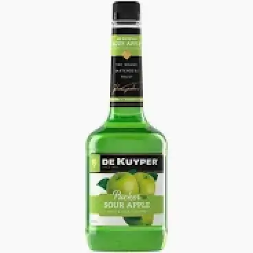 DeKuyper Pucker Sour Apple Schnapps Liqueur 750ml