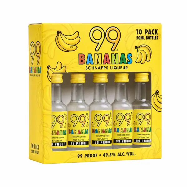 99 Bananas Schnapps 10 x 50ml