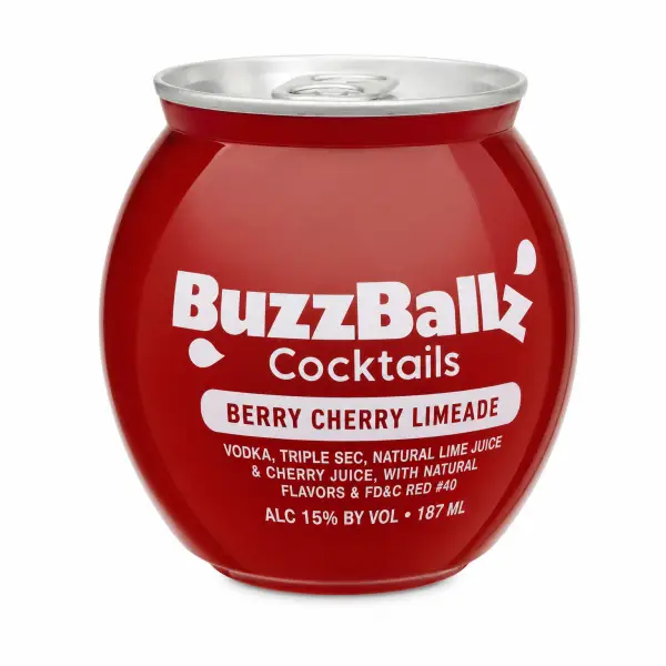 BuzzBallz Berry Cherry Limeade 187ml