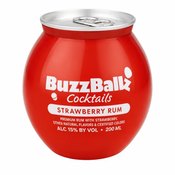 BuzzBallz Strawberry Rum 200ml