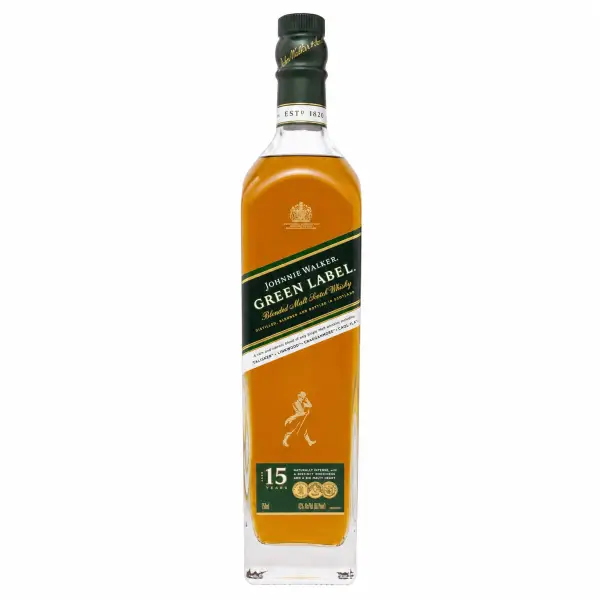 Johnnie Walker Green Label 15 Year Blended Malt Scotch Whisky 750ml