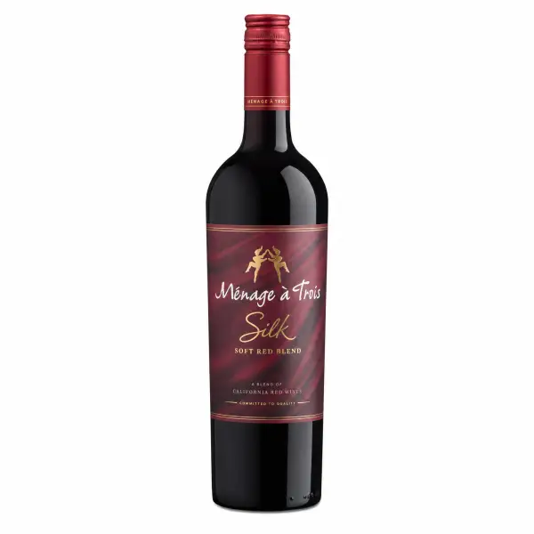 Ménage à Trois Silk Soft Red Blend 750ml