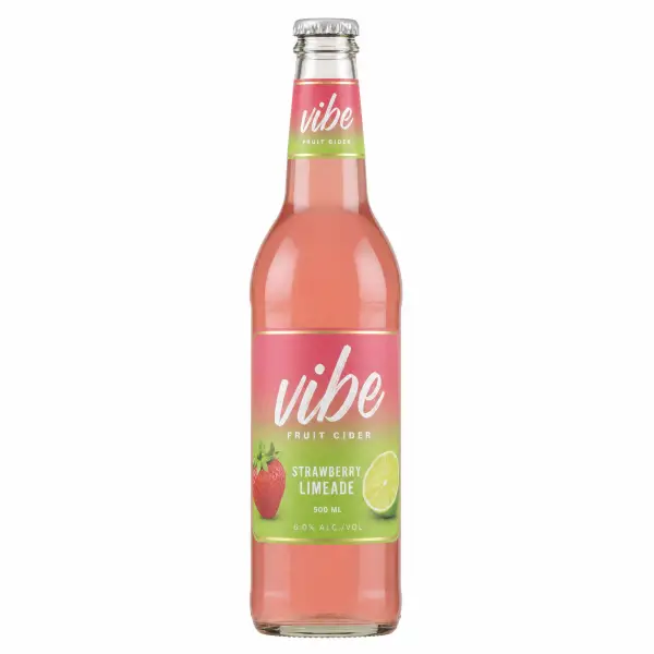 Vibe Strawberry Limeade 500ml