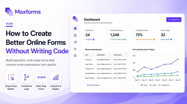 How to create better online forms without writing code