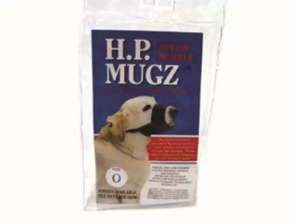 Nylon Muzzle Black Size 0