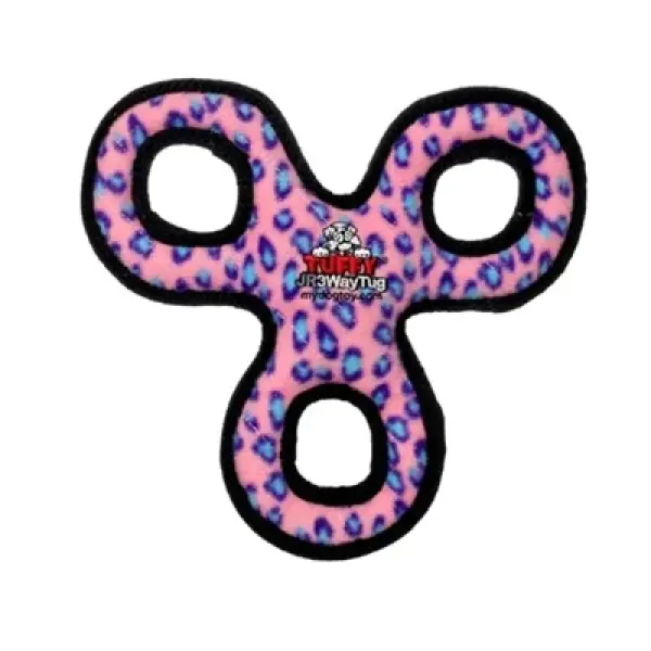 Tuffy 3 Way Tug Pink
