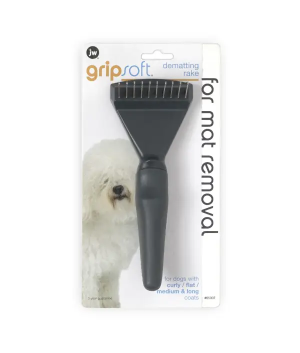 GripSoft Dematting Rake