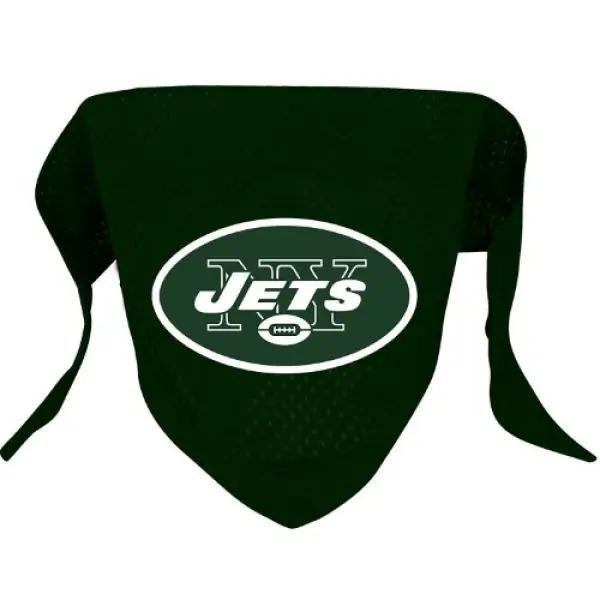 NFL Jets Pet Bandana Lg
