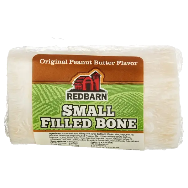 Red Barn Small Filled Bone PB