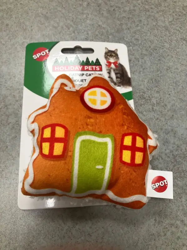 Eth Holiday Cat GingerbreadToy