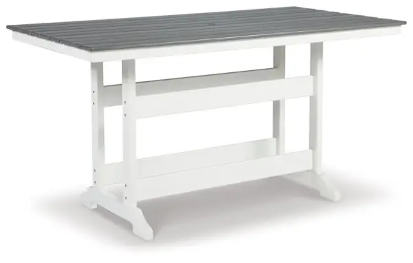 Transville - Counter Table W/Umb Opt