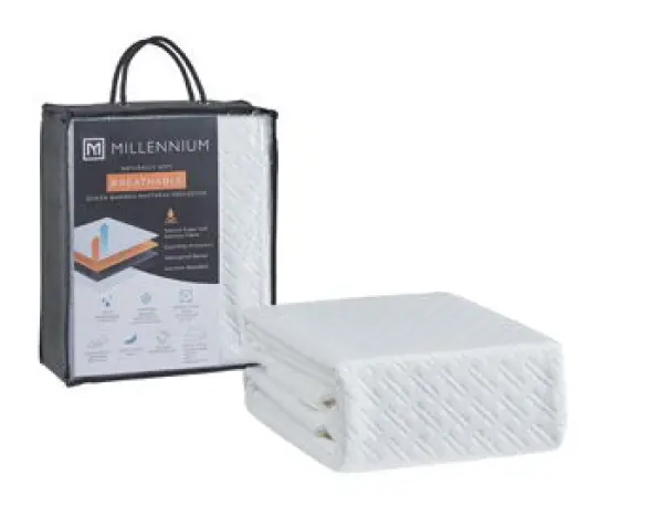Basic Protector - Queen Mattress Protector (Set of 4) - White