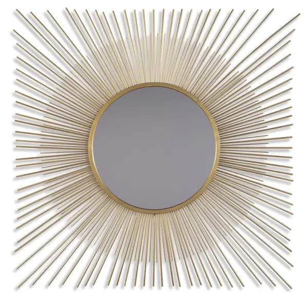 Elspeth - Accent Mirror - Gold Finish