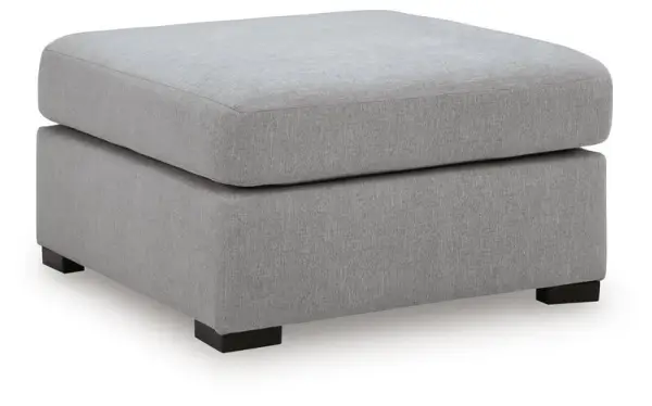 Lakepoint - Oversized Accent Ottoman - Nickel