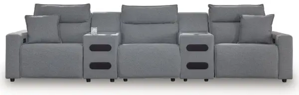 Modmax II - Reclining Sectional - Salt And Pepper