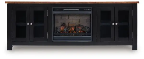 Wildenauer - 76" TV Stand With Electric Fireplace