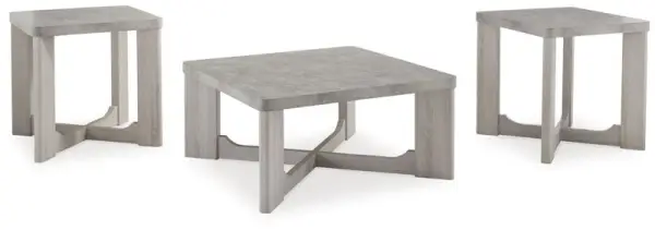 Garnilly - Occasional Table Set (Set of 3) - Whitewash