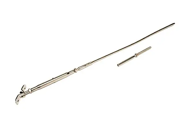 Deck Turnbuckle Assembly W/ Hand Swage Tensioning Terminal
