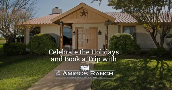 Celebrate the Holidays and Book with 4 Amigos Ranch