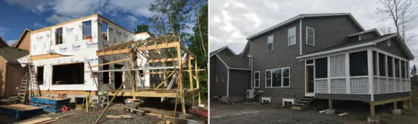 home addition built by class a construction