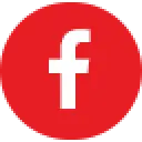 red facebook icon
