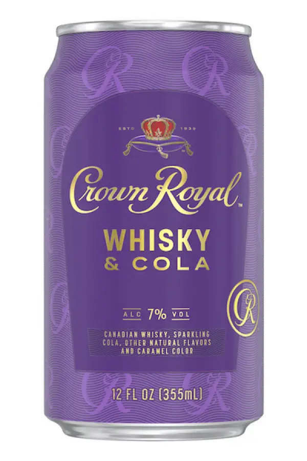 Crown Royal Whisky & Cola 4pk 12oz Cans