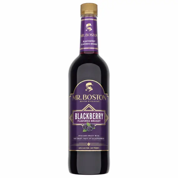 Mr. Boston Blackberry Flavored Brandy 1L