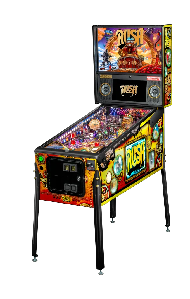 Rush pinball machine