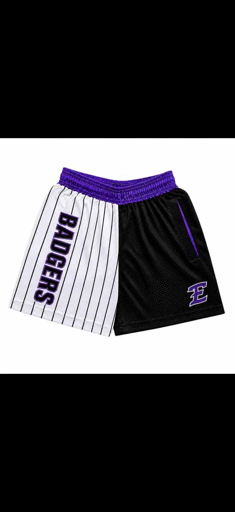 Elmore Pinstripe Shorts