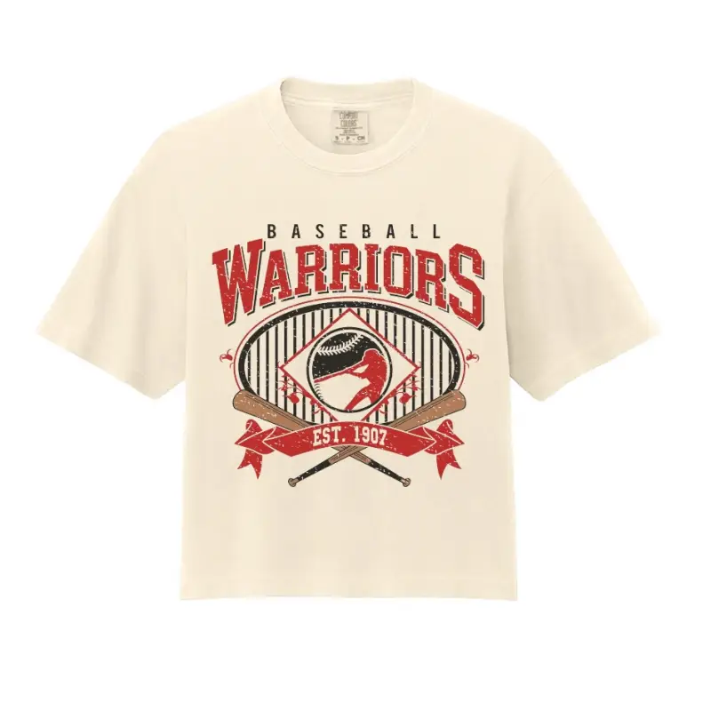 Washington Vintage Baseball Mid Crop
