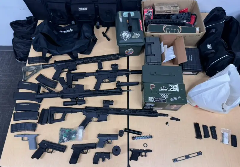 Task Force Arrests Henrietta Man for Illegal Guns and Machine Gun Conversion Kits