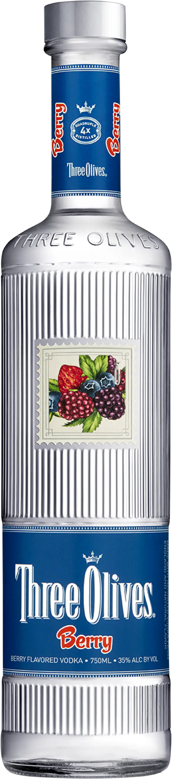 Three Olives Berry Vodka 750ml