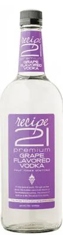 Recipe 21 Grape Vodka 1L
